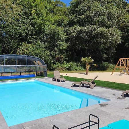 Gites De Maner Ster - Le Frene Piscine Ou Le Chene Piscine Et Spa Privatif Cléden-Poher Exterior foto