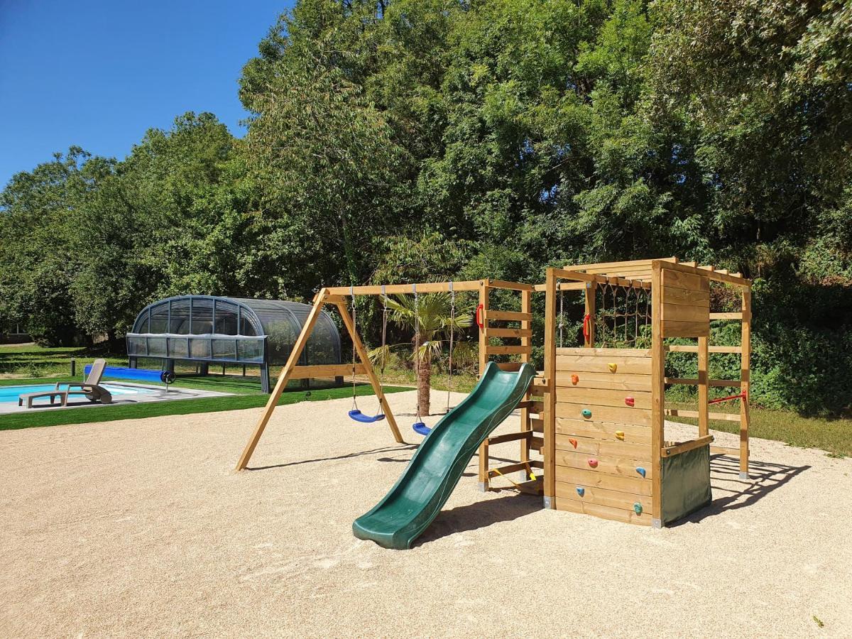 Gites De Maner Ster - Le Frene Piscine Ou Le Chene Piscine Et Spa Privatif Cléden-Poher Exterior foto